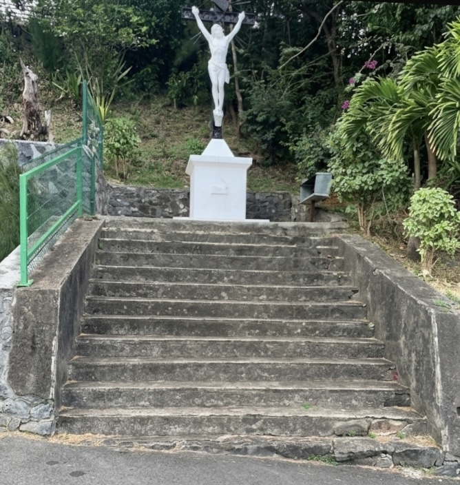 Chemin de Croix, Escalier du Christ à La Montagne, Saint-Denis, avant travaux